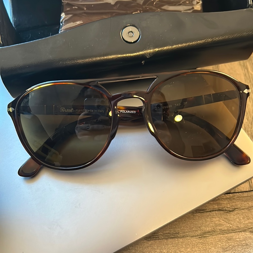 New with Tags Persol Sunglasses with Case and Box